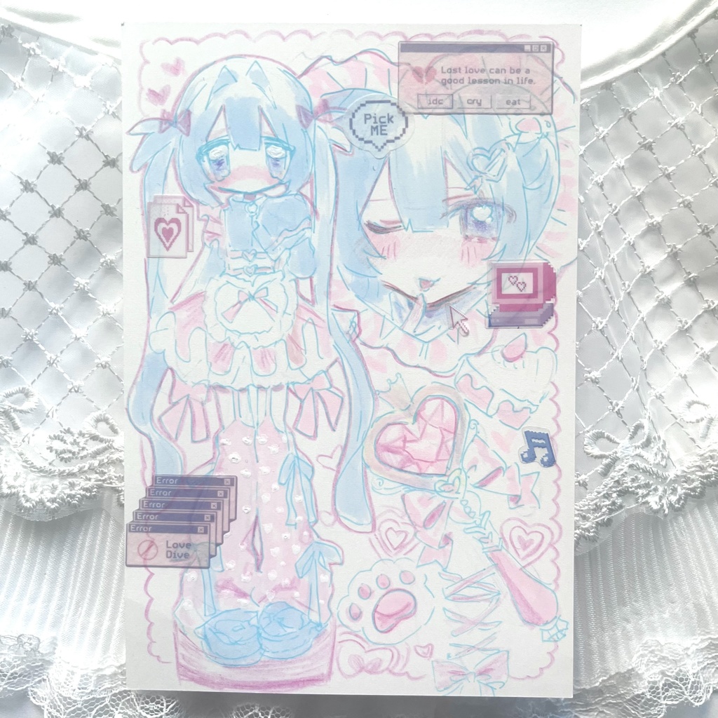 【21日(金)21時~販売開始】🫧原画販売🫧