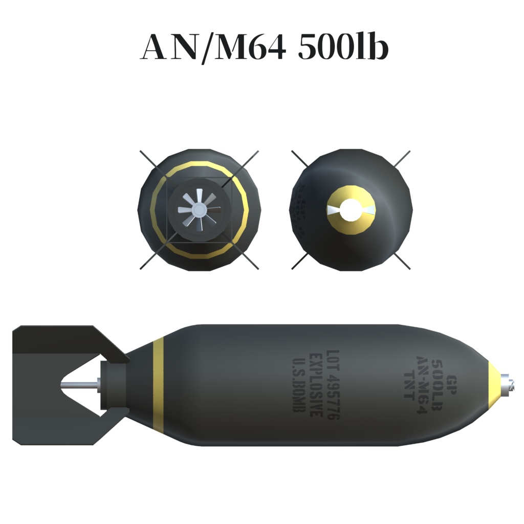 B-17G (VRC想定3Dモデル)