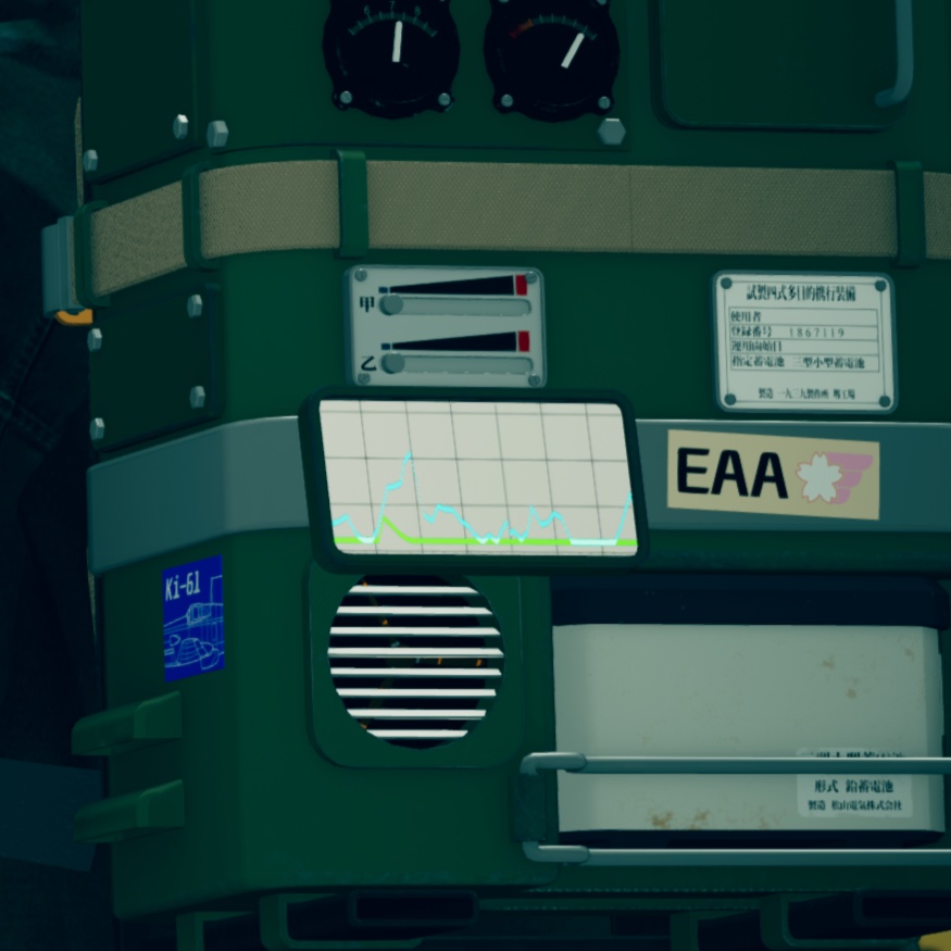 試製四式多目的携行装備 (Multi-purpose Carrying Pack) VRC想定3Dモデル