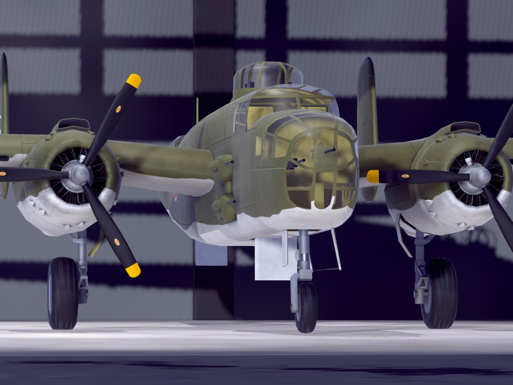B-25 米陸軍/海軍爆撃機 【VRC想定3Dモデル】
