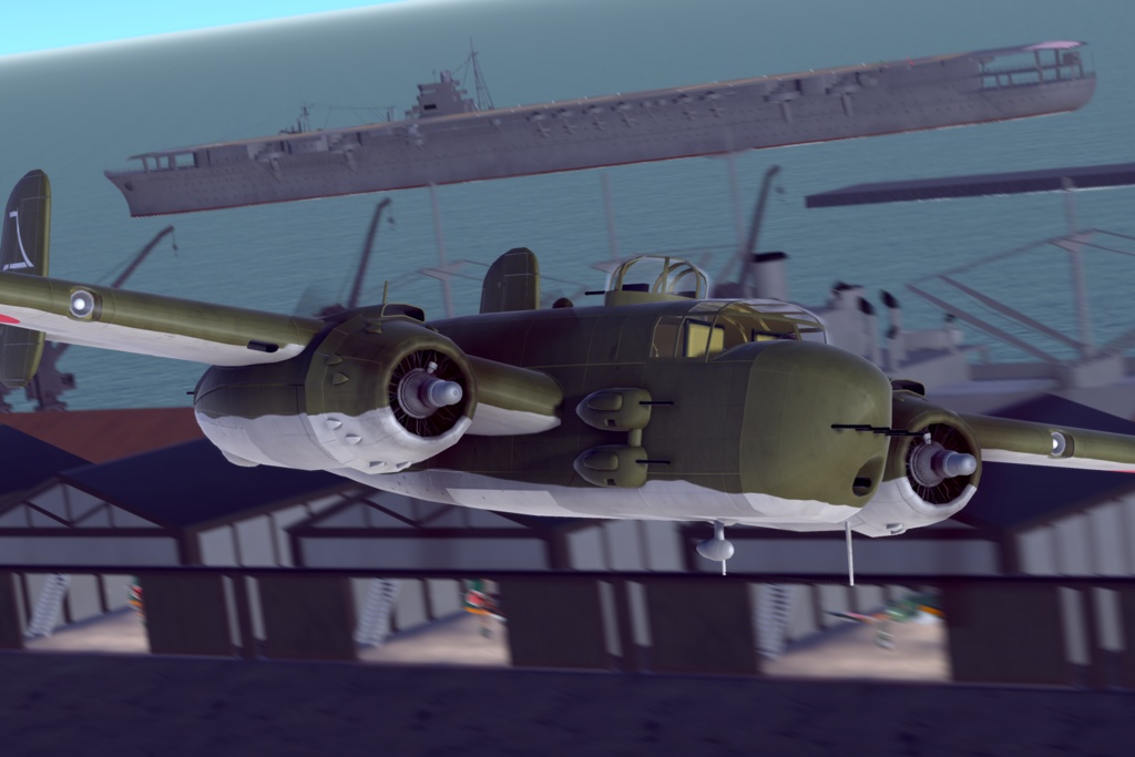 B-25 米陸軍/海軍爆撃機 【VRC想定3Dモデル】