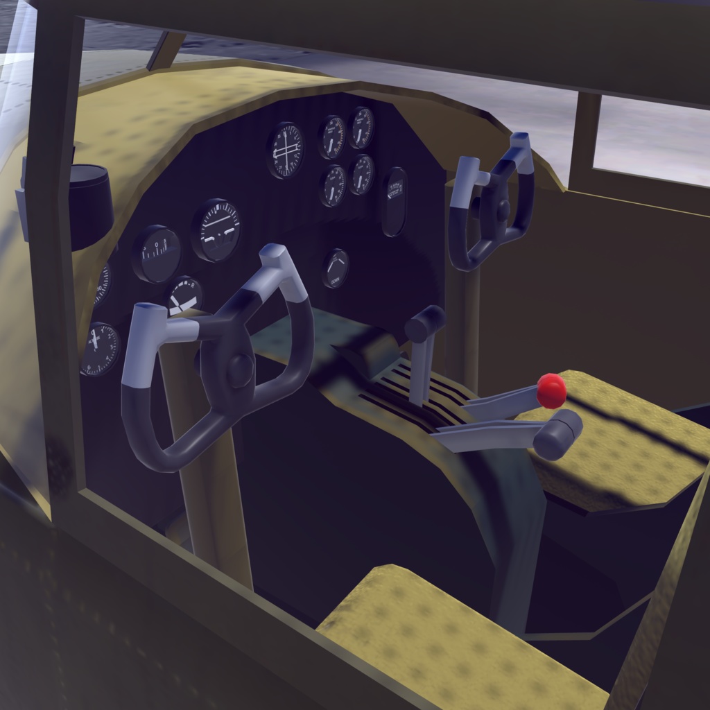 B-25 米陸軍/海軍爆撃機 【VRC想定3Dモデル】