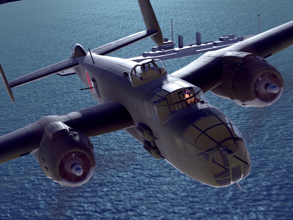 B-25 米陸軍/海軍爆撃機 【VRC想定3Dモデル】