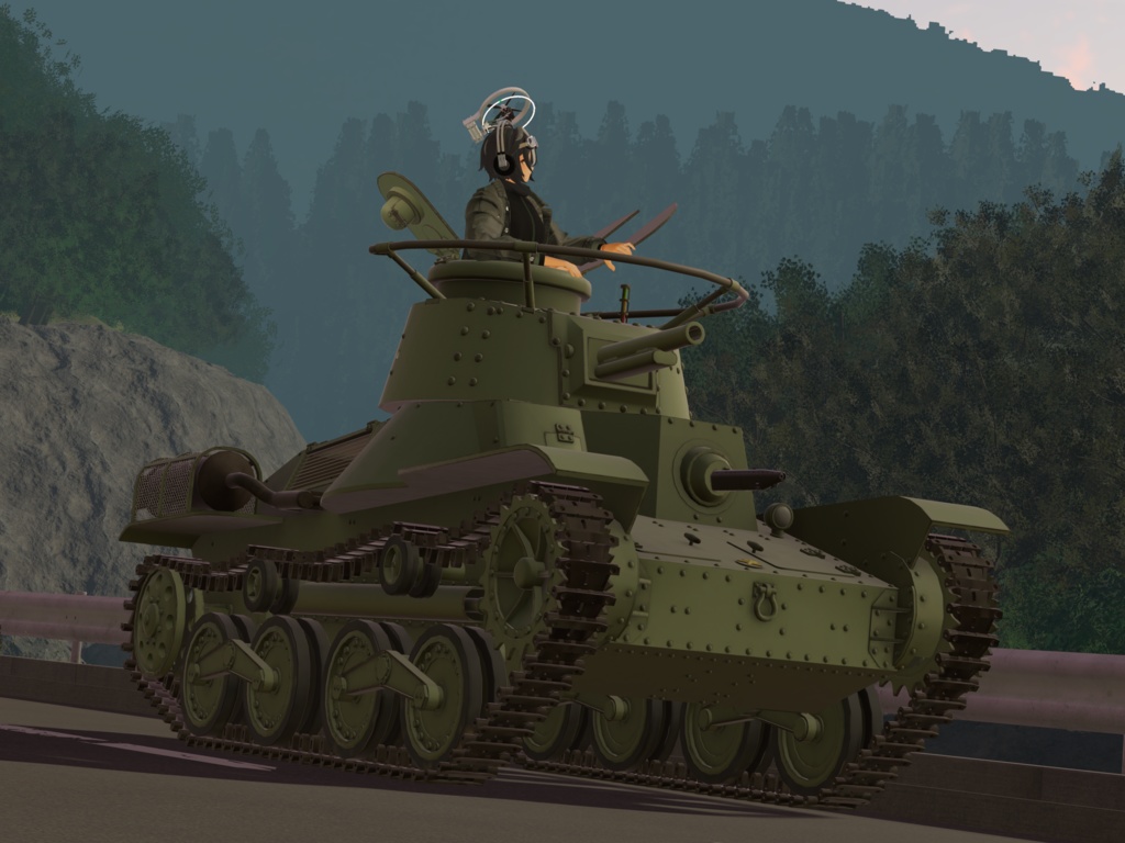 四式軽戦車 ケヌ