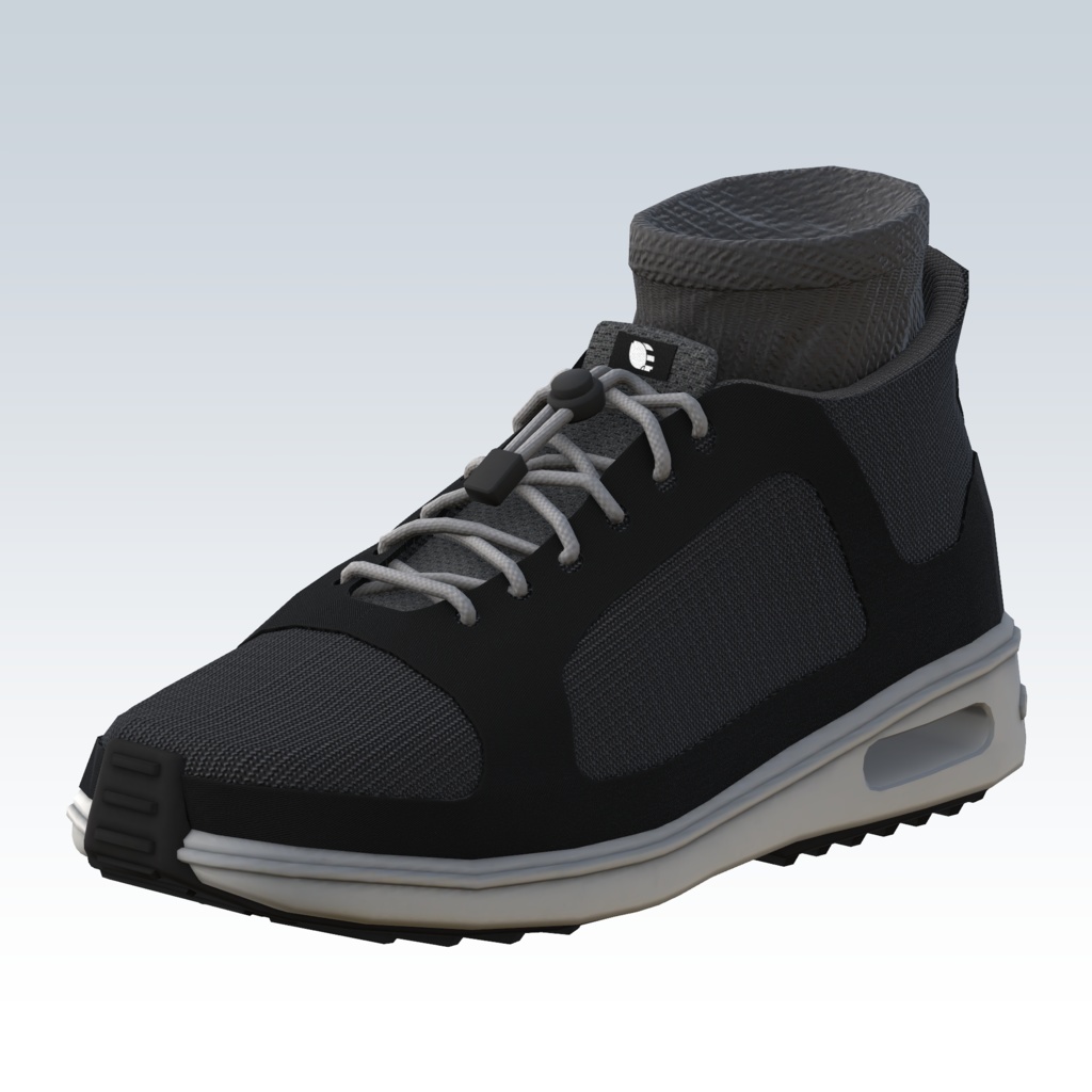 一号汎用靴二型 VRCアバター向けスニーカーモデル