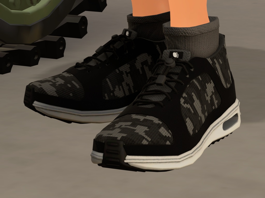 一号汎用靴二型 VRCアバター向けスニーカーモデル