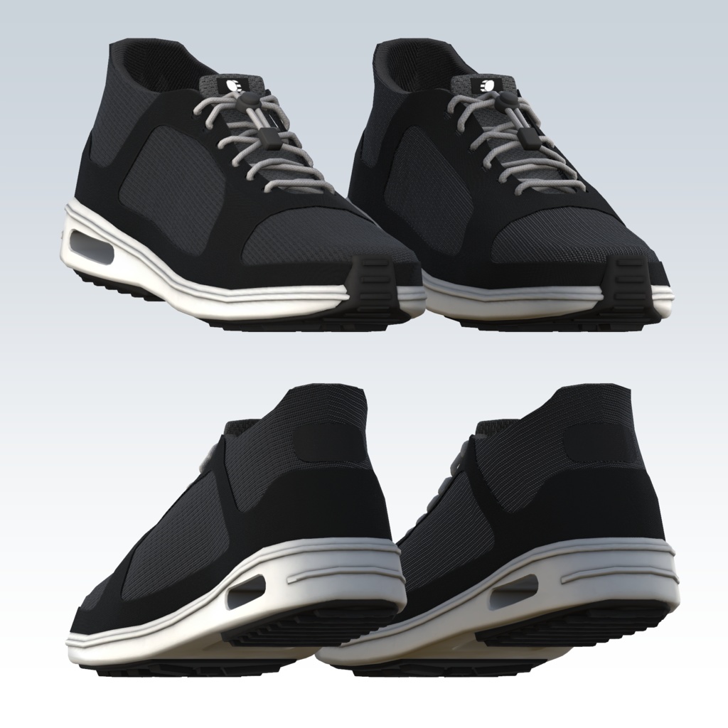 一号汎用靴二型 VRCアバター向けスニーカーモデル