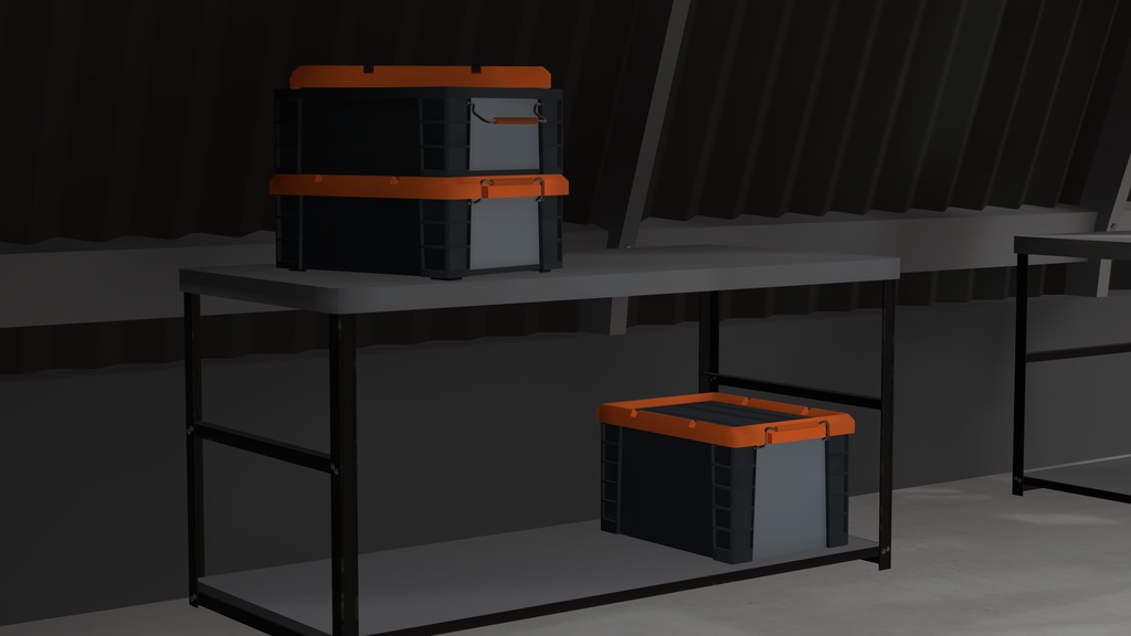 Simple Hut Room 【VRC想定3Dモデル】