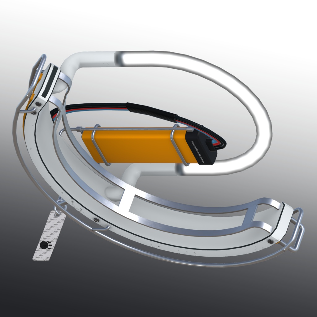 八六式二型小型電子補助機 (Type86-2 Halo) VRC想定3Dモデル