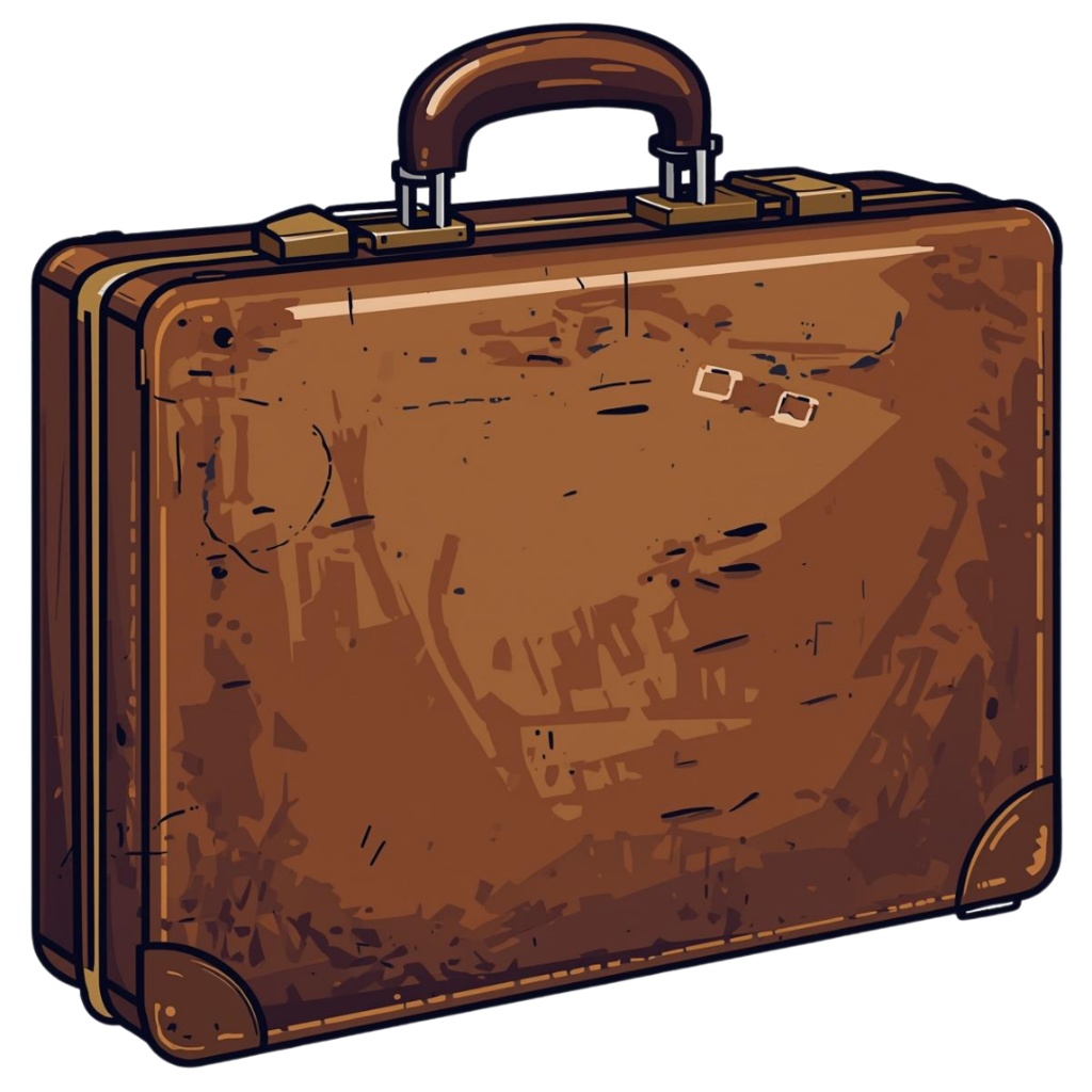 ホワイトワーカー・ヴィンテージクリップアート15点セット