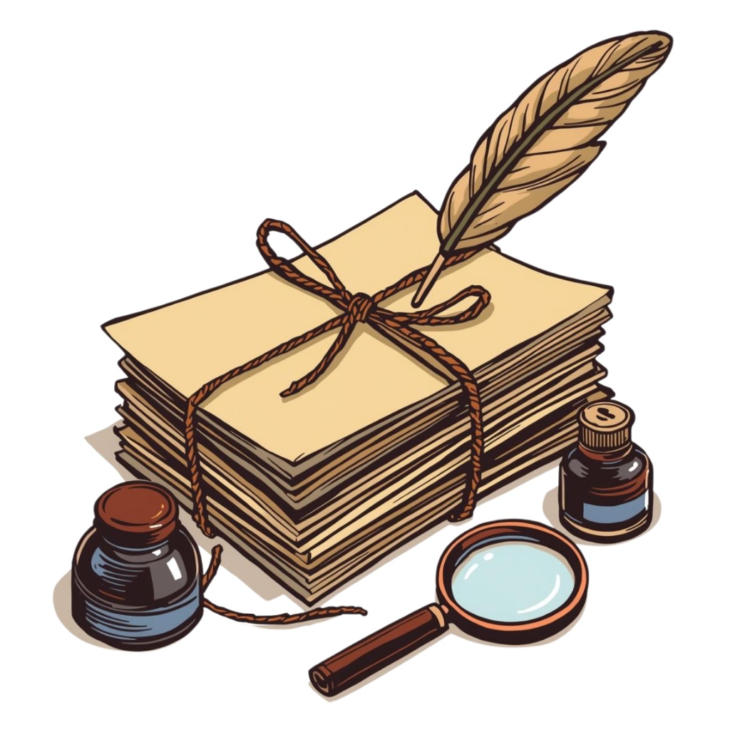 ホワイトワーカー・ヴィンテージクリップアート15点セット