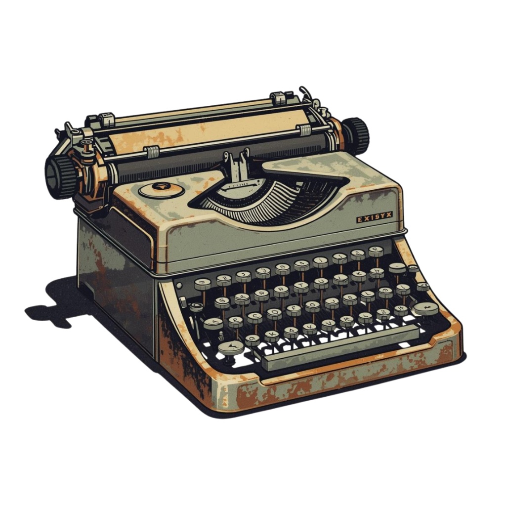 ホワイトワーカー・ヴィンテージクリップアート15点セット