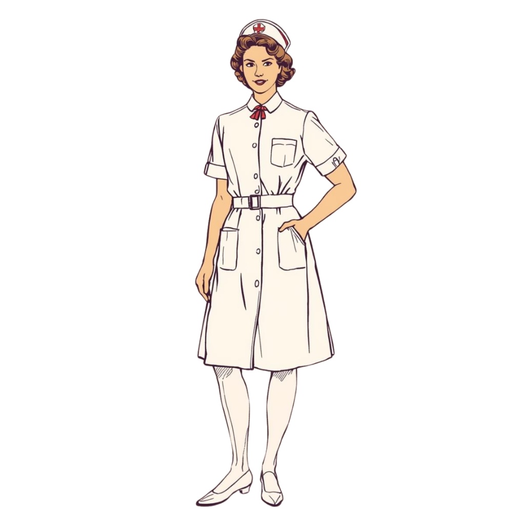 レトロ・ホスピタル クリップアート21点セット