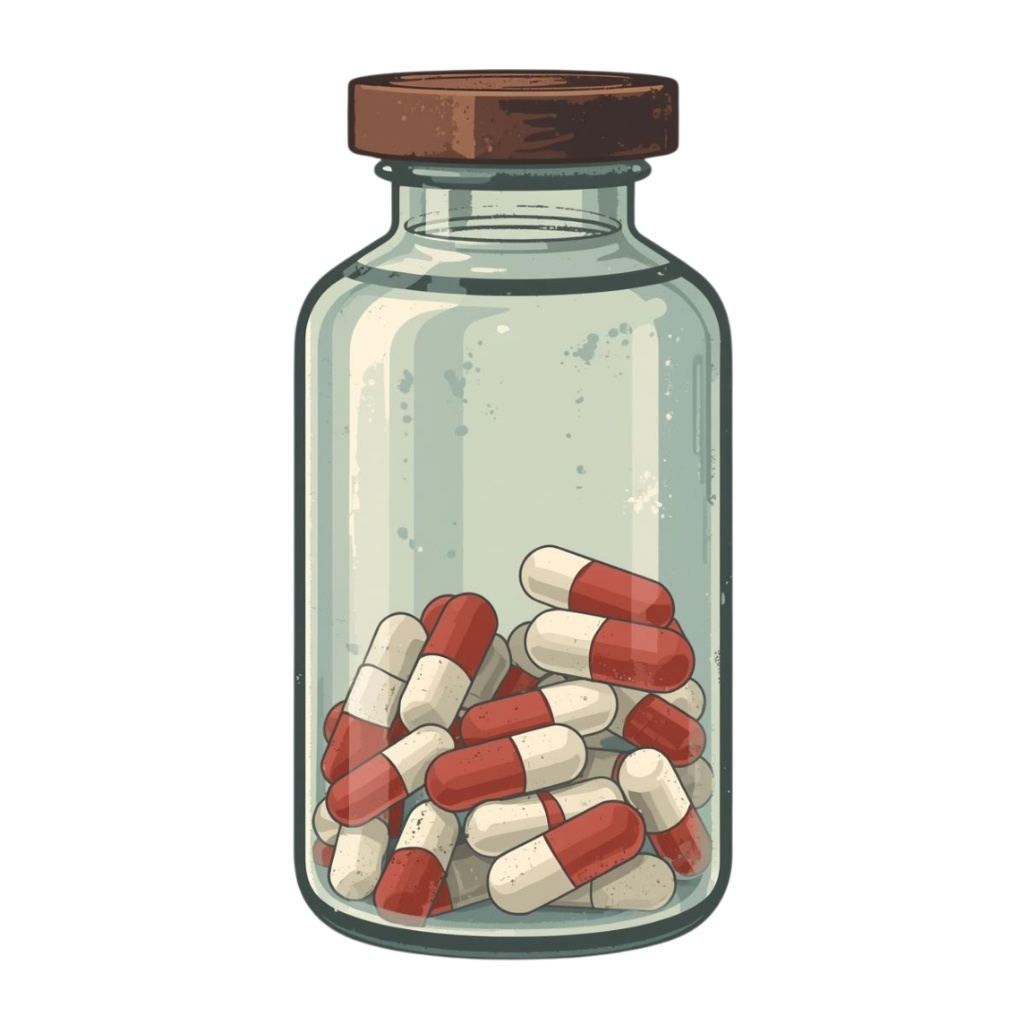 レトロ・ホスピタル クリップアート21点セット