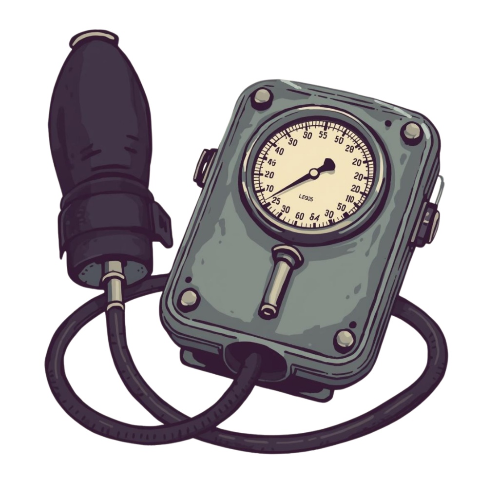 レトロ・ホスピタル クリップアート21点セット