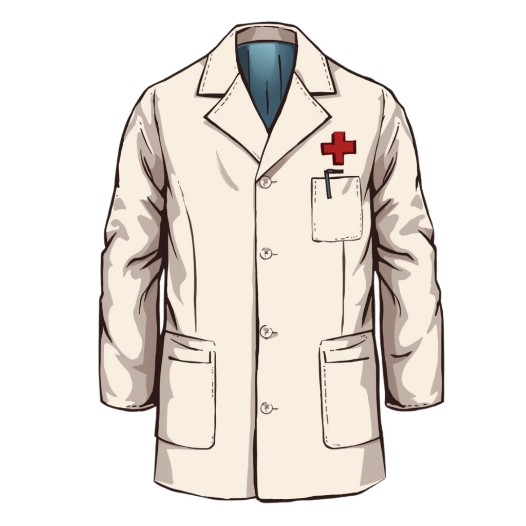 レトロ・ホスピタル クリップアート21点セット