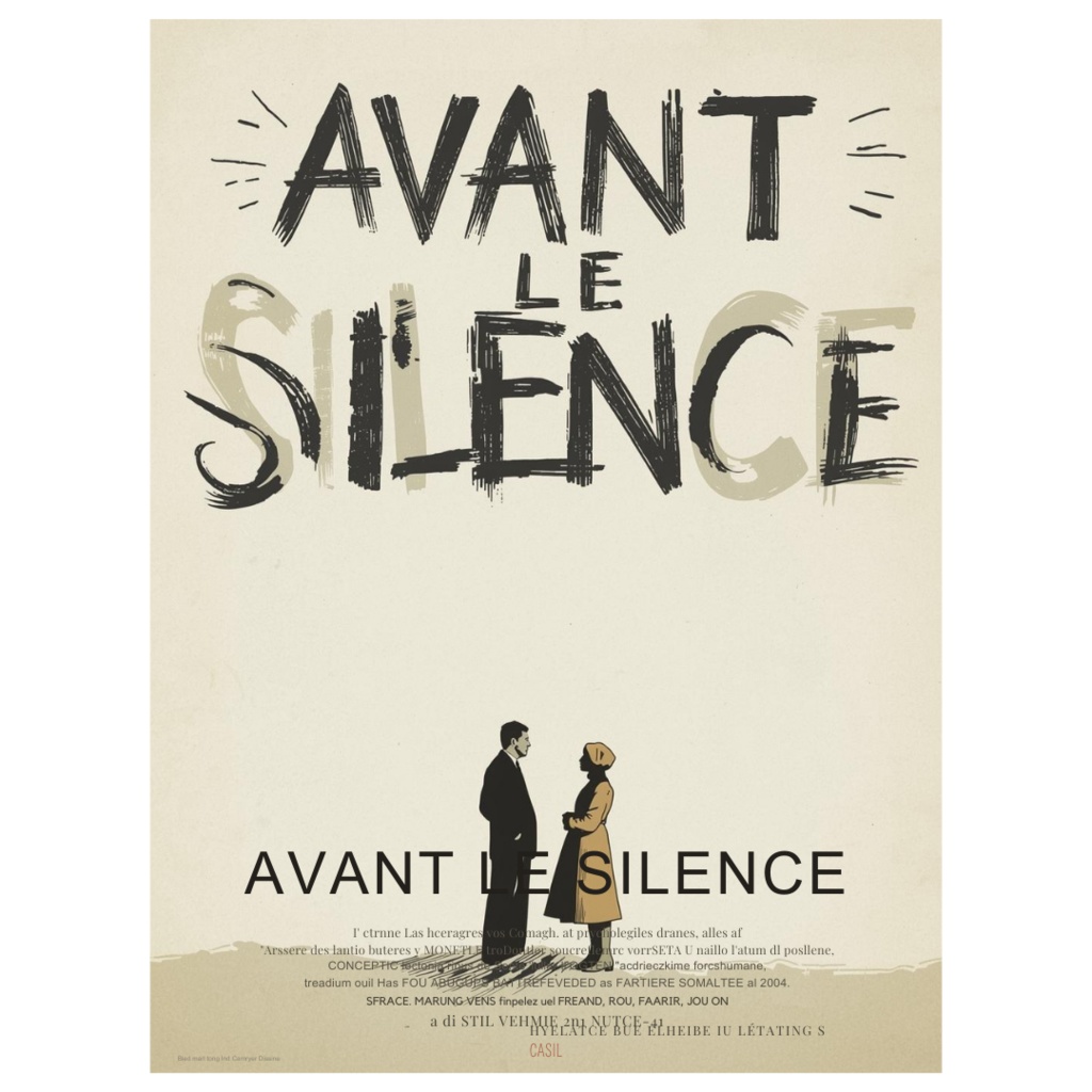 1950年代風、架空映画ポスター クリップアート20点