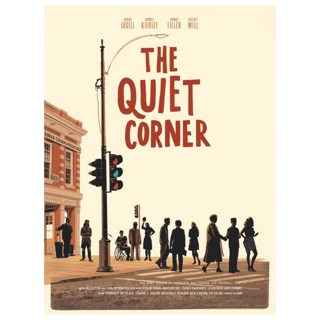 1950年代風、架空映画ポスター クリップアート20点