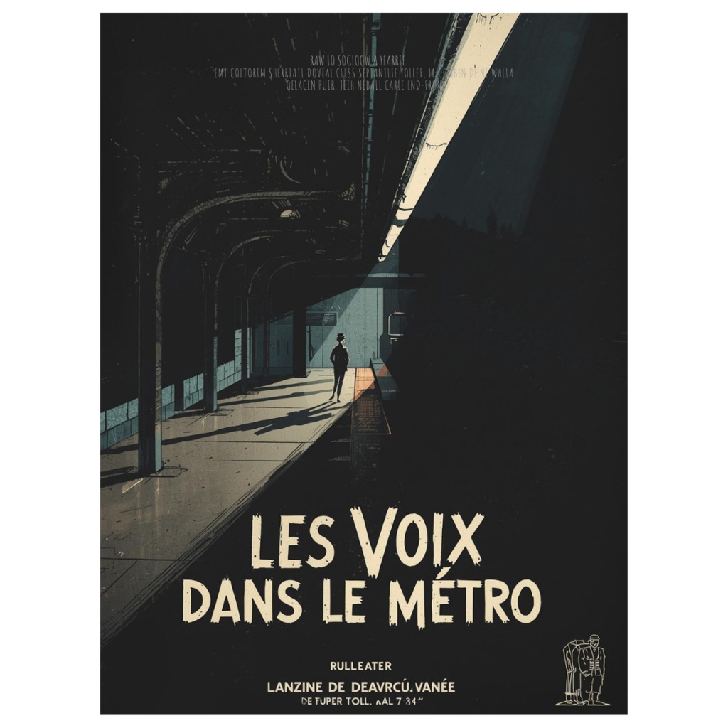 1950年代風、架空映画ポスター クリップアート20点