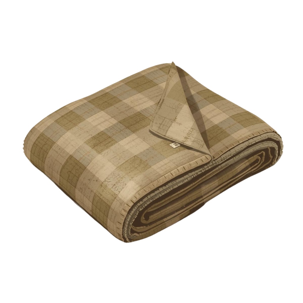 1920年代風、ヴィンテージキャンプ用品 クリップアート21点