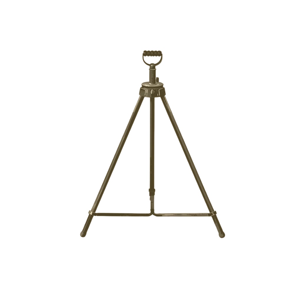 1920年代風、ヴィンテージキャンプ用品 クリップアート21点