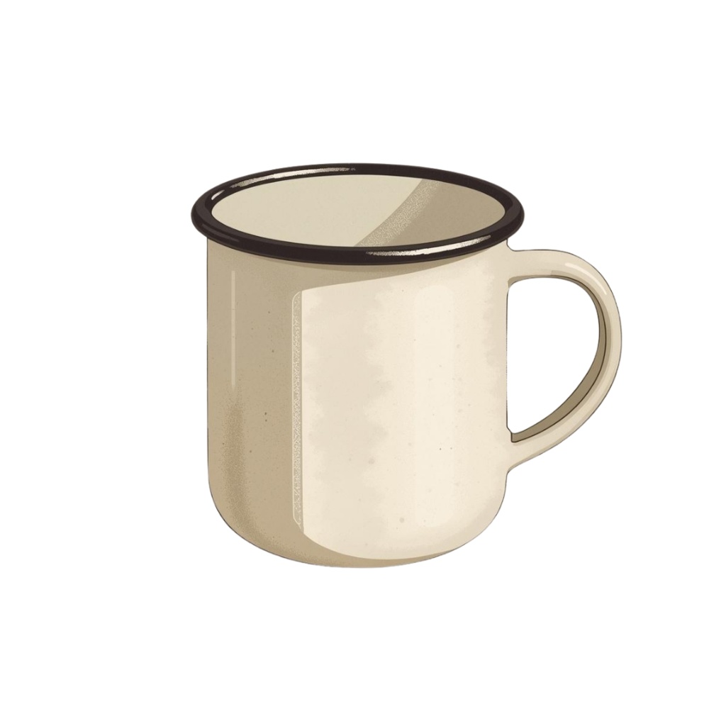 1920年代風、ヴィンテージキャンプ用品 クリップアート21点