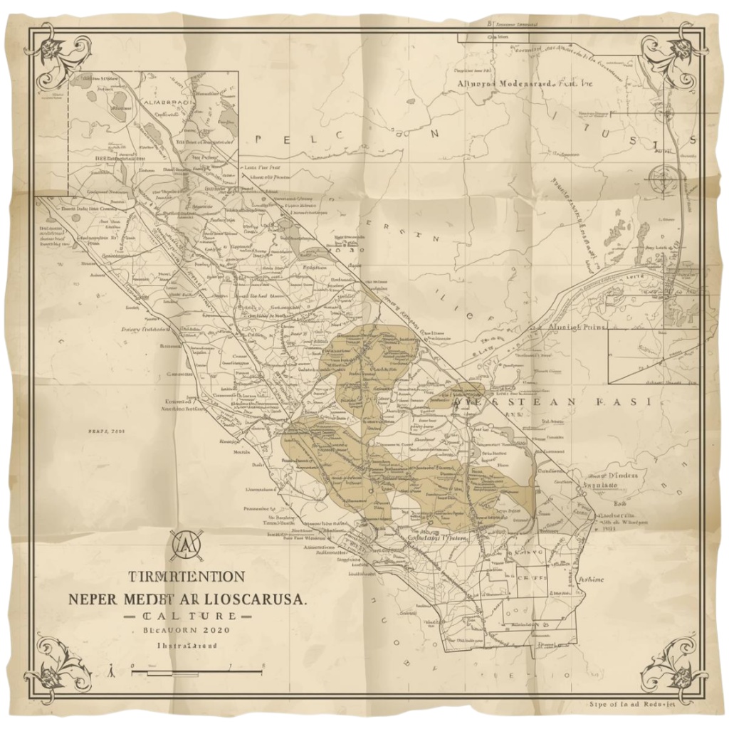 1920年代風、ヴィンテージキャンプ用品 クリップアート21点