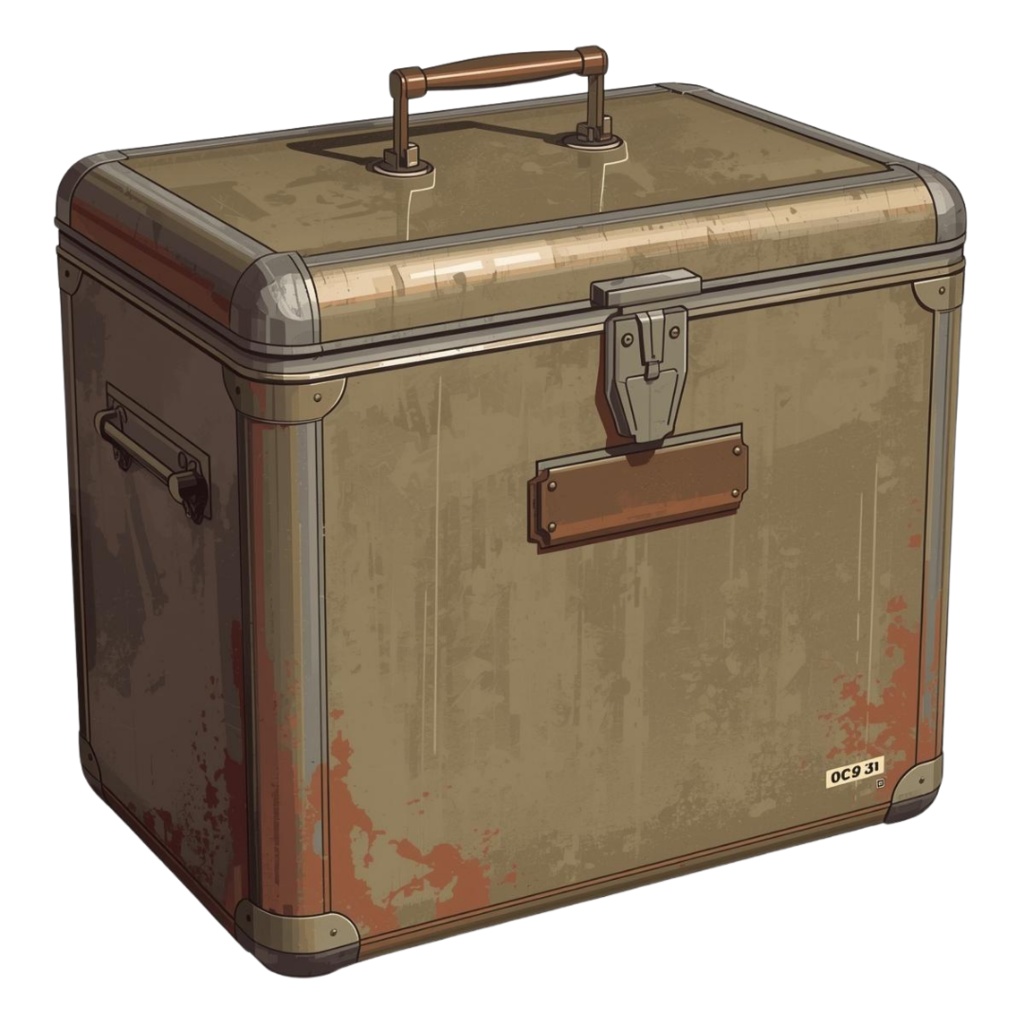 1920年代風、ヴィンテージキャンプ用品 クリップアート21点