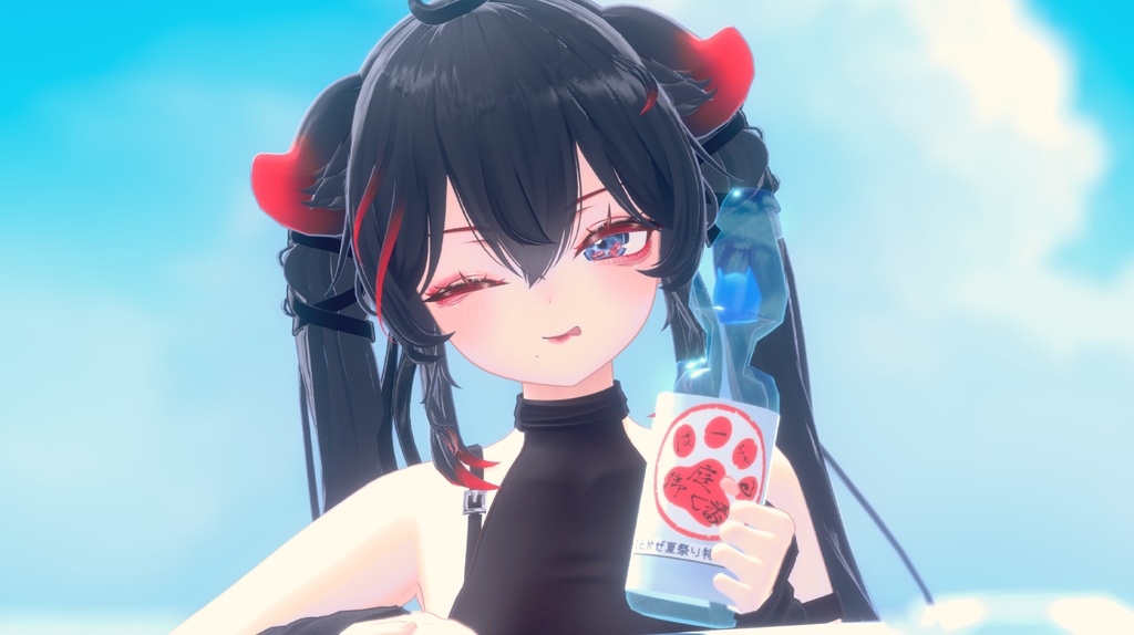【sio しお対応】🎐夏イメージ Eye Texture & Make up 🎐 [ 夏祭 ] 缩略图 4