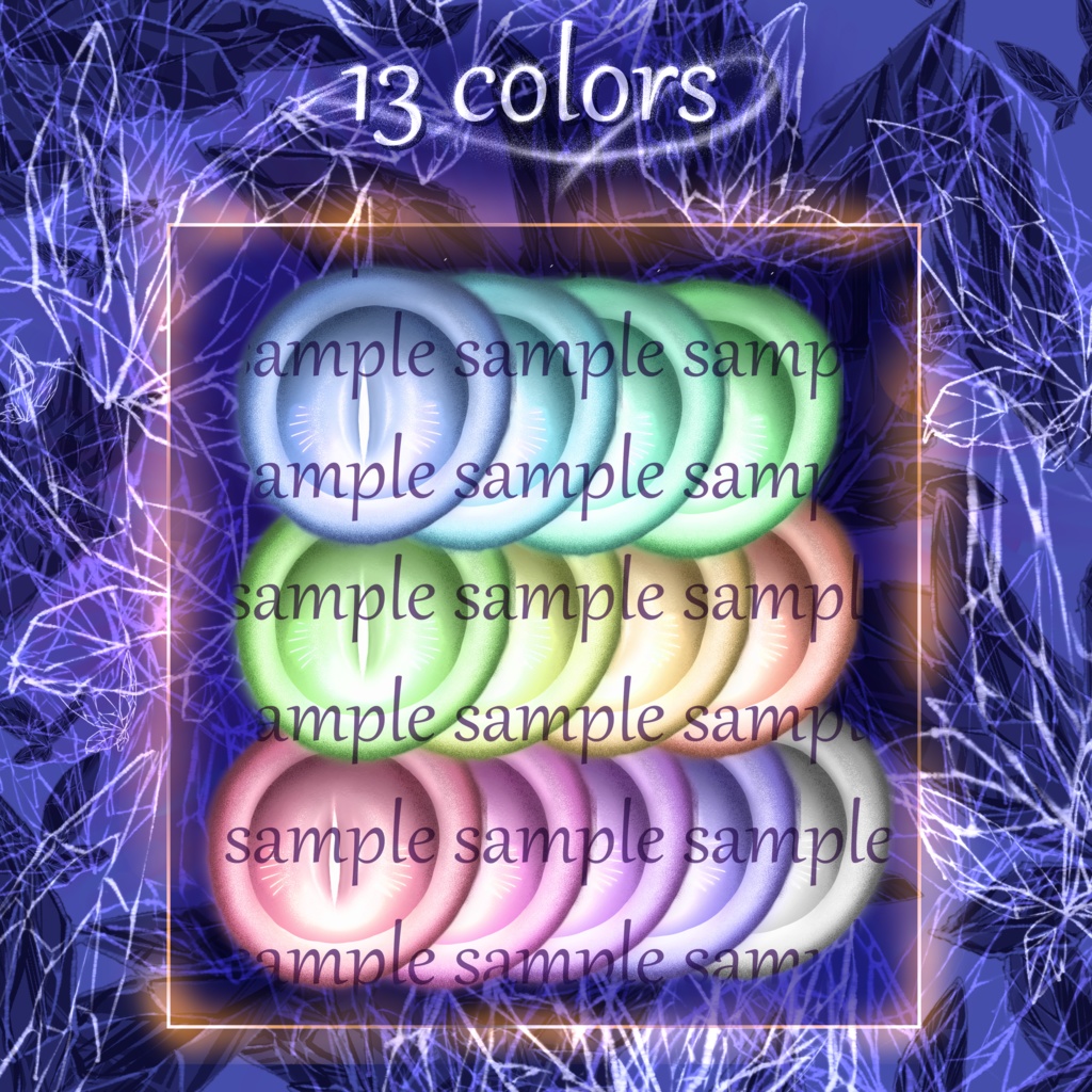 【sio しお対応】 Eye Texture & Make up [ 氷姫 ] 缩略图 2