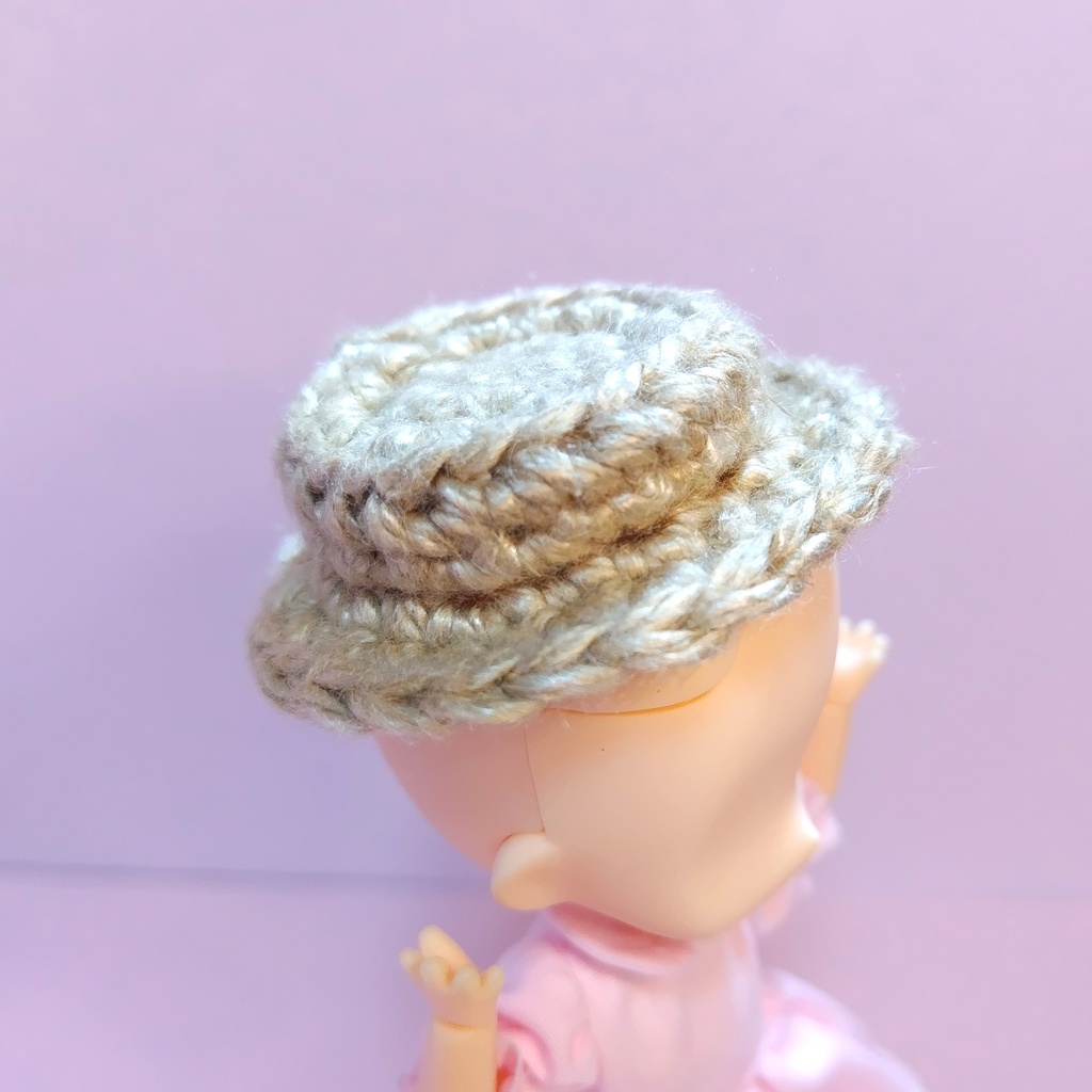 ねんどろいどどーる 麦わら風カンカン帽 ドール ぬい 帽子