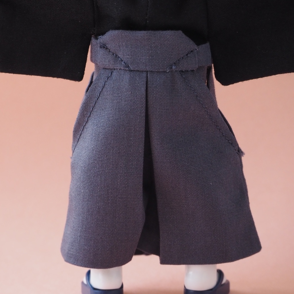 色が選べるオーダーメイド ねんどろいどどーる 身長調整サイズ 馬乗袴