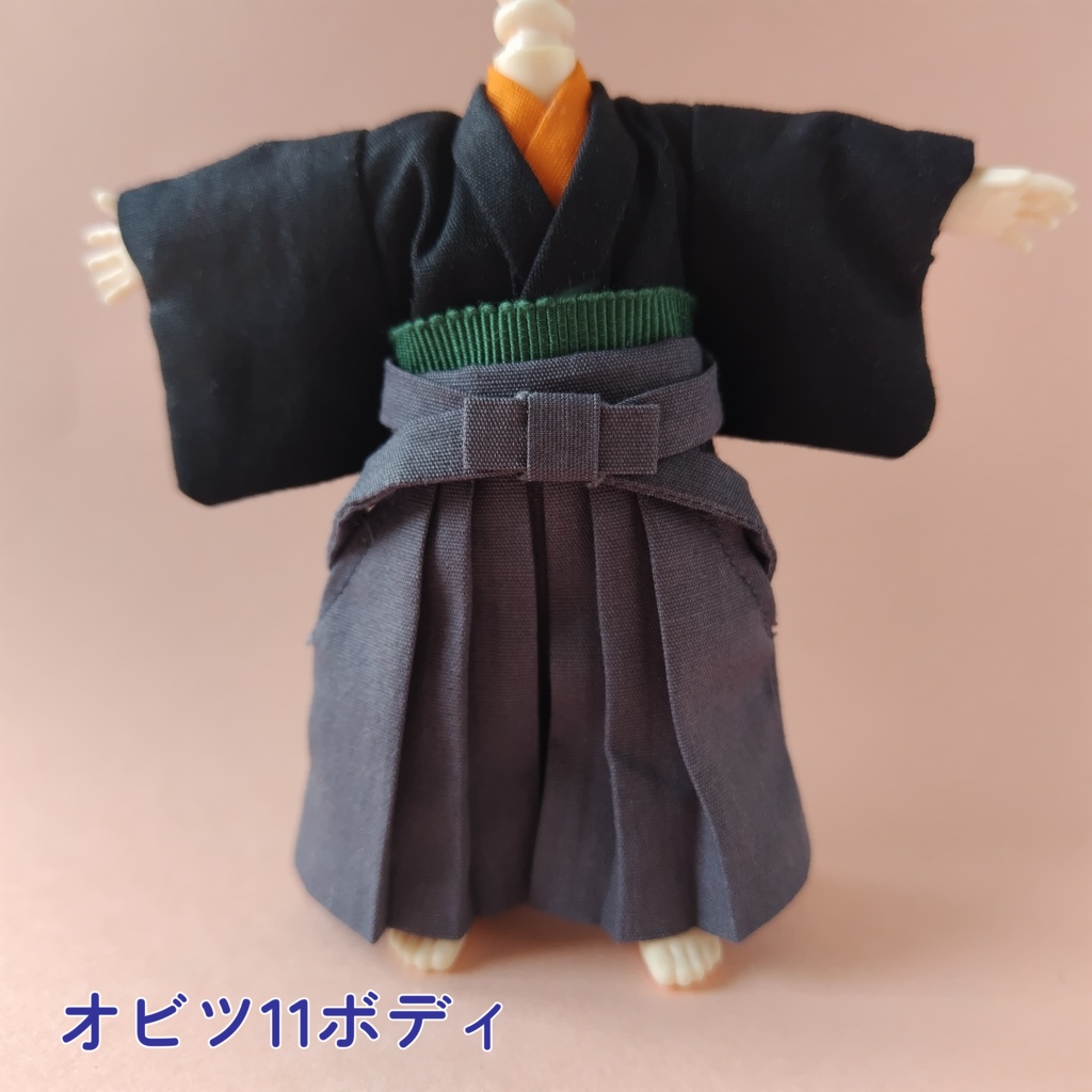 色が選べるオーダーメイド ねんどろいどどーる 身長調整サイズ 馬乗袴