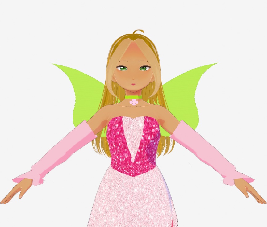 Winx Fairy Flora Vroid Model