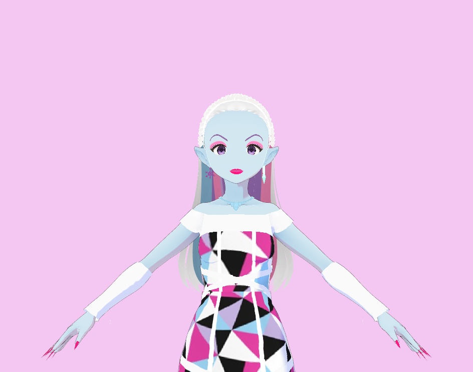 Monster High G1 Abbey Bominable VRoid Model