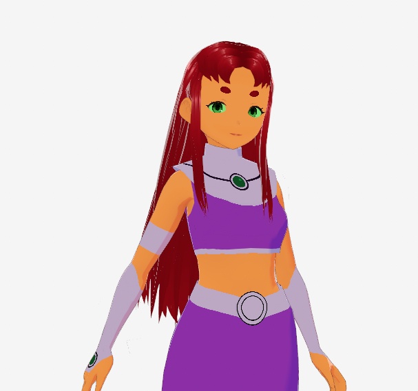 Teen Titans Starfire VRoid Model