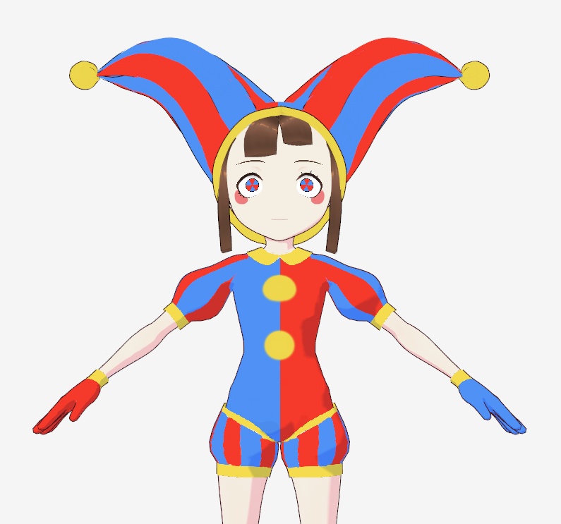 The Amazing Digital Circus Pomni VRoid Model