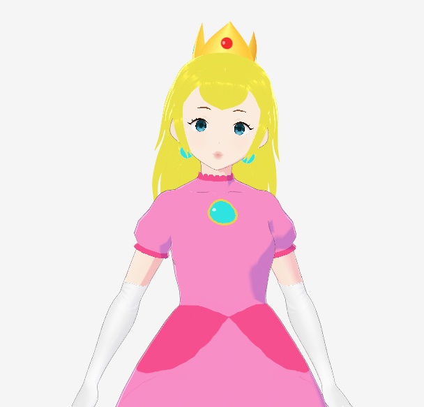 Princess Peach VRoid Model