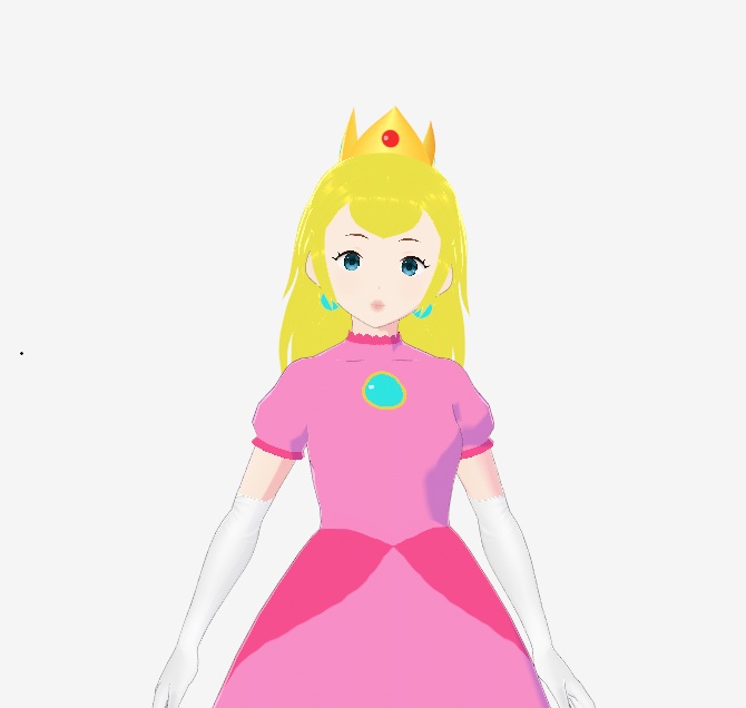 Princess Peach VRoid Model