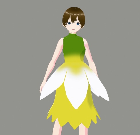 Daffodil Dress【VRoid】