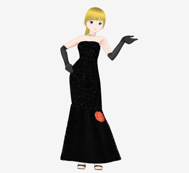 Barbie Solo in the Spotlight Dress【VRoid】