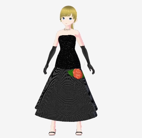 Barbie Solo in the Spotlight Dress【VRoid】