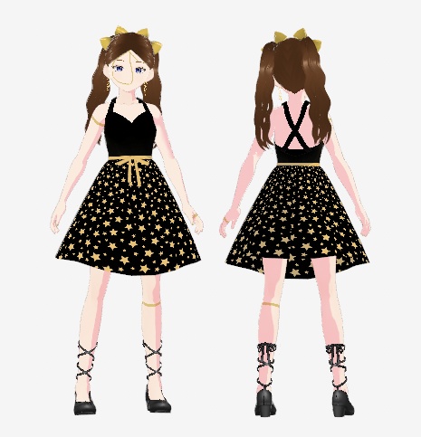 Star Dress【VRoid】