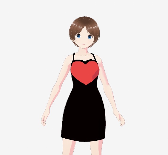 Heart Dress【VRoid】