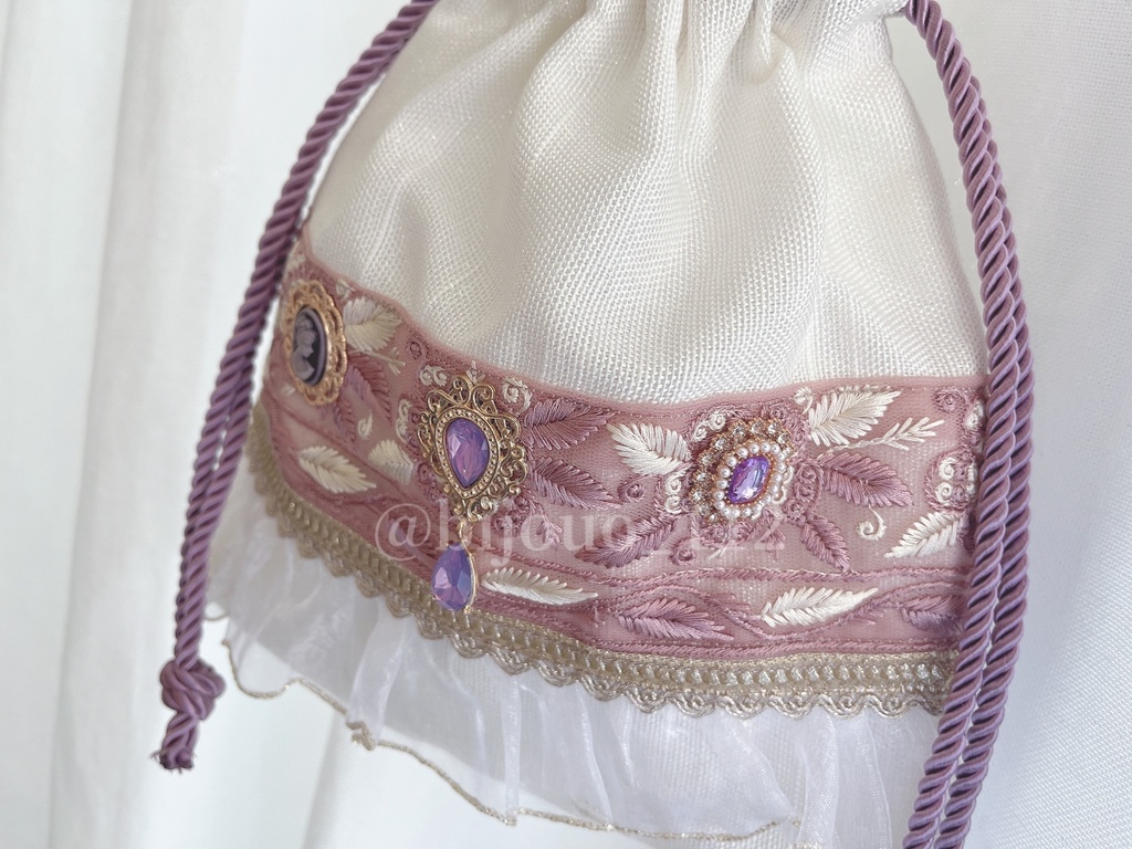 五月雨江イメージ 巾着ショルダーバッグ