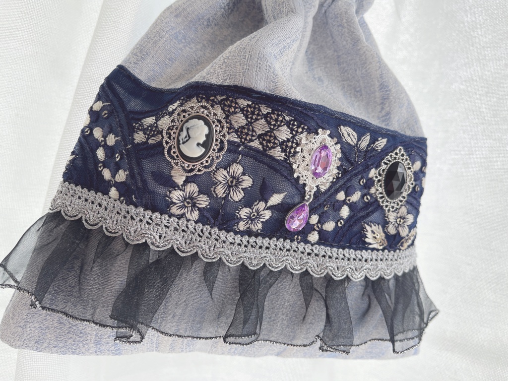 大慶直胤イメージ 巾着ショルダーバッグ