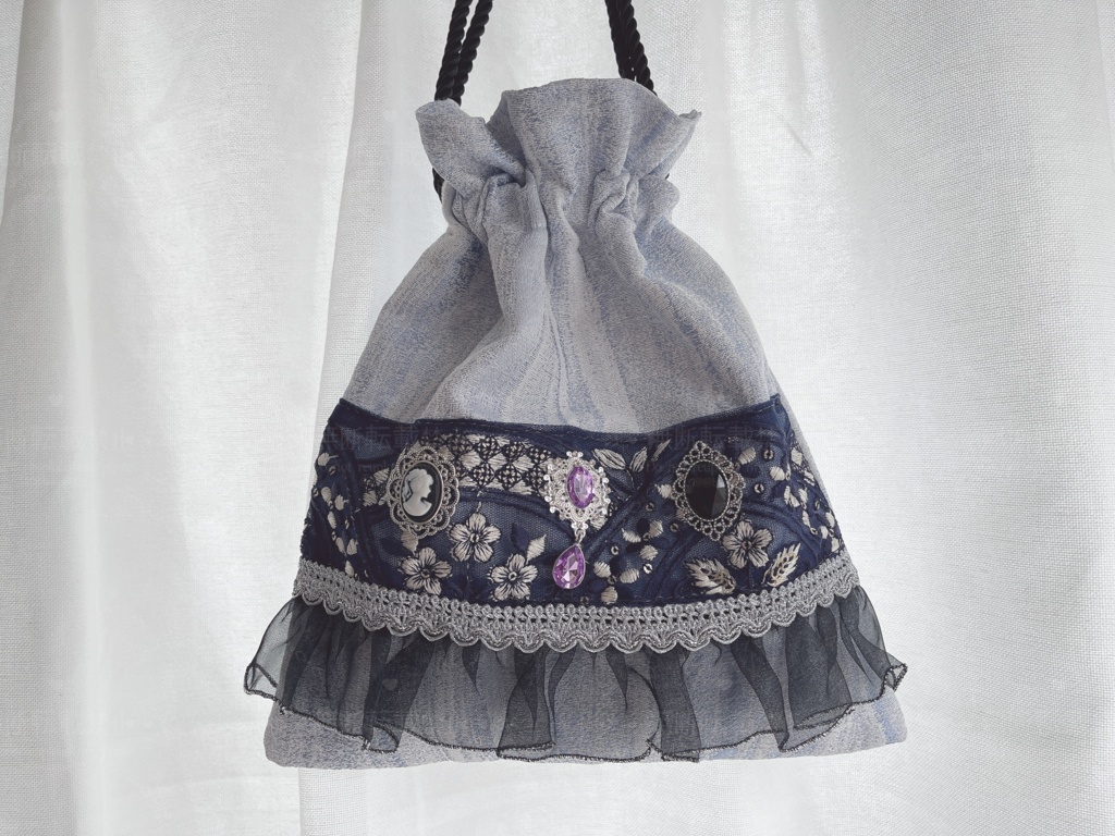 大慶直胤イメージ 巾着ショルダーバッグ