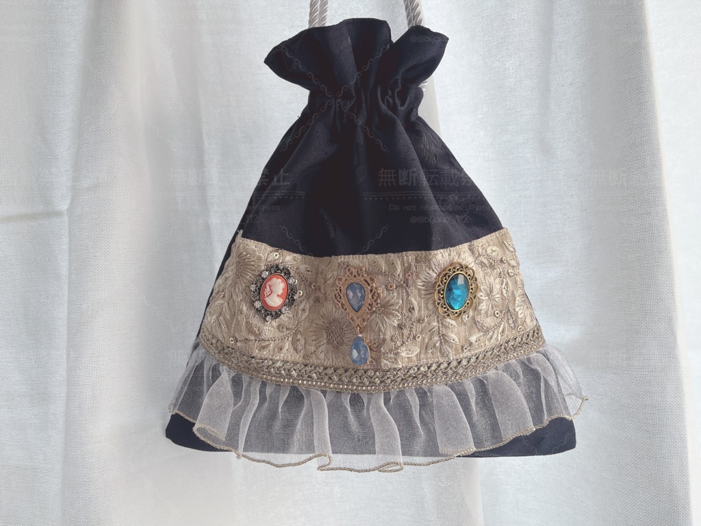 山姥切国広イメージ 巾着ショルダーバッグ