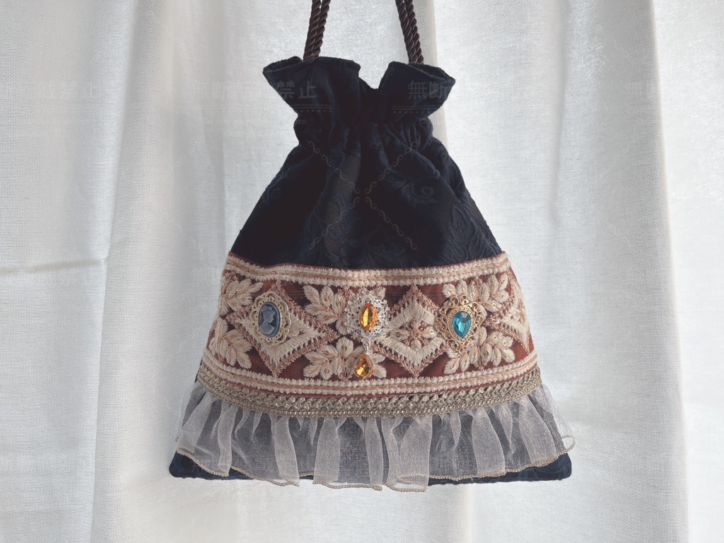 陸奥守吉行イメージ 巾着ショルダーバッグ