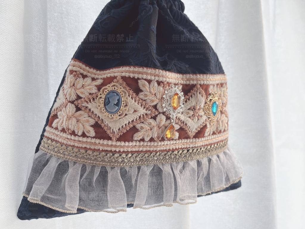 陸奥守吉行イメージ 巾着ショルダーバッグ